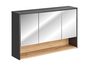 Comad Borneo Cosmos 843 FSC spiegelkast 120cm eiken/grijs