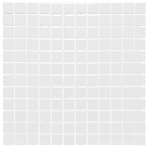 The Mosaic Factory Tegelsample:  Barcelona vierkante mozaïek tegels 30x30 extra wit