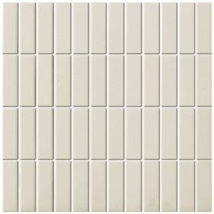 The Mosaic Factory Tegelsample:  London mozaïek tegels 30x30 rechthoek wit