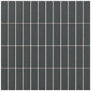 The Mosaic Factory Tegelsample:  London mozaïek tegels 30x30 rechthoek grijs