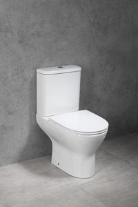 Bruckner Dario randloos staand toilet 38.5x63x80cm wit