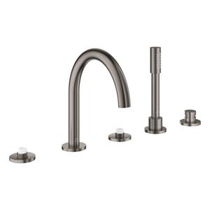 Grohe Atrio private collection badrandmengkraan - opbouw - hard graphite geborsteld 25224al0