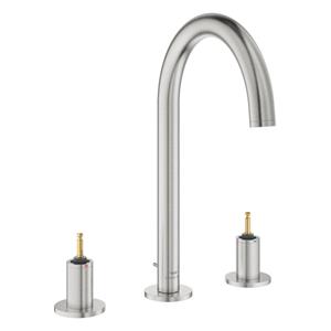 Grohe Atrio private collection L-size 3-gats wastafelkraan z/grepen supersteel 20593dc0