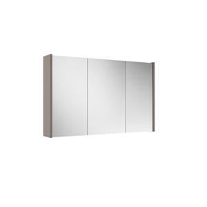 Adema Spiegelkast - 100x63x16cm -inclusief zijpanelen - taupe SW812068/SW910736