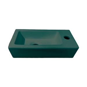 Best Design farnetta fontein rechts 37 x 18 x 9 cm mat-atrovirens groen mat 4016830