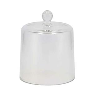 DK Design Decoratie stolp klein - transparant glas - D11 x H13 cm - cloche stolpen -