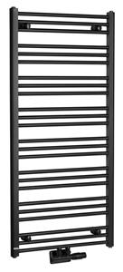 Bruckner Albrecht handdoekradiator 60x125cm 611W mat zwart