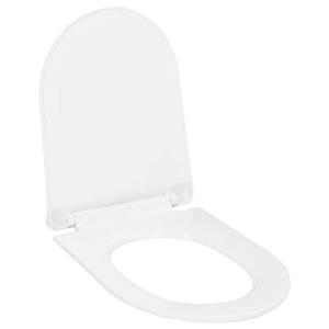 bonnevie Vidaxl - Toilettensitz mit Absenkautomatik und Quick-Release-Design Weiß Weiß