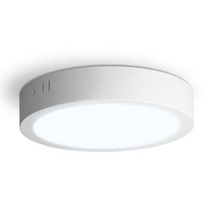 HOFTRONIC™ LED downlight - Round surface - 12W - 1160 lm - 6500K Daglicht wit - IP20 - opbouw
