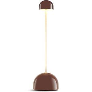 Marset Sips tafellamp LED oplaadbaar bruin|goud