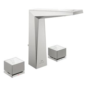 Grohe Allure brilliant private collection wastafelkraan M-Size 3-gats white s.steel 20671dc0