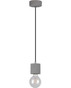 SPOT Light Hanglamp Strong Hanglamp, echt beton, textielen kabel, natuurproduct - duurzaam