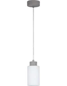 SPOT Light Hanglamp Karla Hanglamp, lampenkap van hoogwaardig glas, betonelementen (1 stuk)