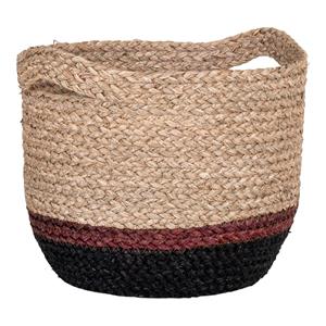 Ebuy24 - Mallow Korb Seegras Ø30cm natur, braun, schwarz.