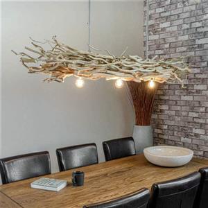 Decoratietakken Hanglamp Wilgentakken | Met frame