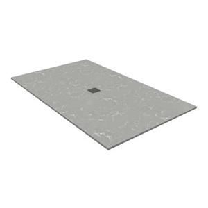 Praxis Helios Douchebak 120x90x2cm Polar Grey