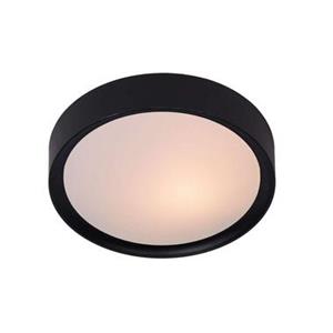 Lucide plafondlamp Lex - Ø36 cm - zwart