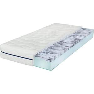 Breckle Gelschuimmatras EvoX gel Tweezijdig te gebruiken matras met twee verschillend stevige ligzijden hoogte 21 cm