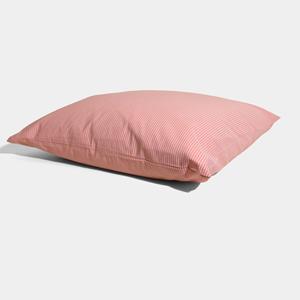 Homehagen Cotton percale Pillowcase - Orange stripe - Orange stripe / 50x60