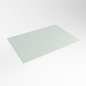 Mondiaz TOP 41 Topblad - 50x41x0.9cm - geschikt voor afdekplaat - Solid surface - Greey TOP41-50X0.9GRE