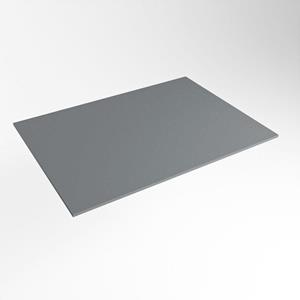 Mondiaz TOP 51 Topblad - 70x51x0.9cm - geschikt voor afdekplaat - Solid surface - Plata XIM49883Plata