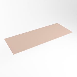 Mondiaz TOP 46 Topblad - 120x46x0.9cm - geschikt voor afdekplaat - Solid surface - Rosee XIM49870Rosee