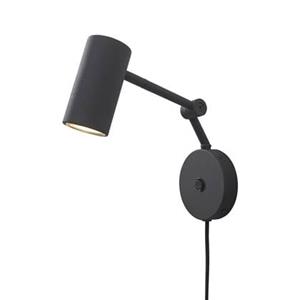 It's about RoMi Wandlamp Montreux - Zwart - 10.5x21.5x18cm