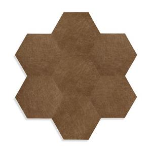 Origin Wallcoverings Zelfklevende Eco-leer Tegels Hexagon