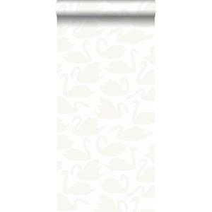 Origin Wallcoverings Behang Zwanen Glanzend Wit - 347707