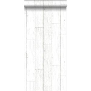 Origin Wallcoverings Behang Sloophout Planken Ivoor Wit - 347551