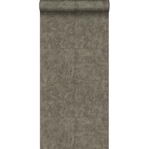 Origin Wallcoverings Behang Steen Vergrijsd Bruin - 347411