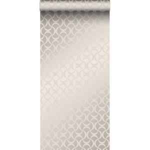 Origin Wallcoverings Behang Grafisch Warm Zilver - 345739