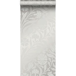 Origin Wallcoverings Behang Bloemen Grijs - 346636