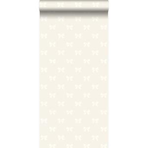 Origin Wallcoverings Behang Strikjes Zilver - 346845