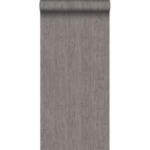 Origin Wallcoverings Behang Houten Planken Met Nerf Taupe