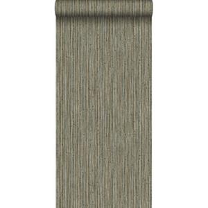 Origin Wallcoverings Behang Bamboe Donker Taupe - 347405