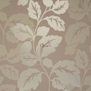 Origin Wallcoverings Behang Bladeren Bruin - 307105