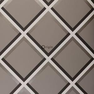 Origin Wallcoverings Behang Geometrische Vormen Taupe - 307127