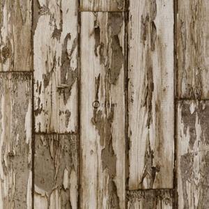 Origin Wallcoverings Behang Planken Bruin - 307142