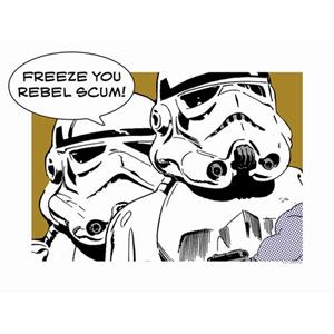 Komar Poster Star Wars Classic Comic Quote Stormtrooper
