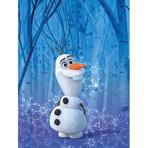 Komar Poster Frozen Olaf Blauw - 610146 - 30 X 40 Cm