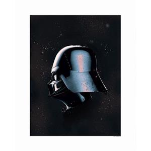 Komar Poster Star Wars Classic Helmets Vader Zwart - 610204
