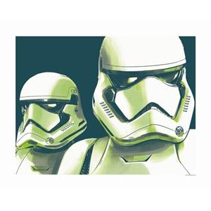 Komar Poster Star Wars Faces Stormtrooper Groen - 610267