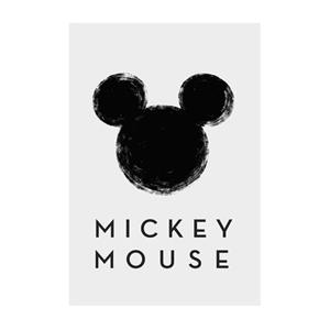 Komar Poster Mickey Mouse Grijs En Zwart - 610124 - 50 X 70 Cm