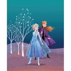 Komar Poster Frozen Anna & Elsa Blauw En Paars - 610153