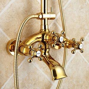 Kroos  - Glockenförmige Duschsäule im goldenen Stil