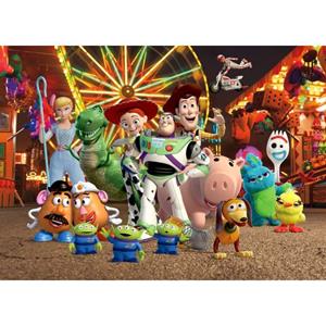 Disney Poster Toy Story Groen, Blauw En Oranje - 600677