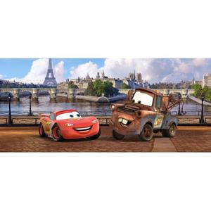 Disney Poster Cars Rood, Bruin En Blauw - 600855 - 202 X 90 Cm