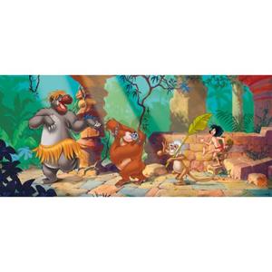 Disney Poster Jungle Boek Groen, Beige En Blauw - 600883