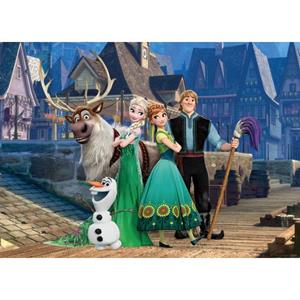 Disney Poster Frozen Blauw, Groen En Bruin - 600641